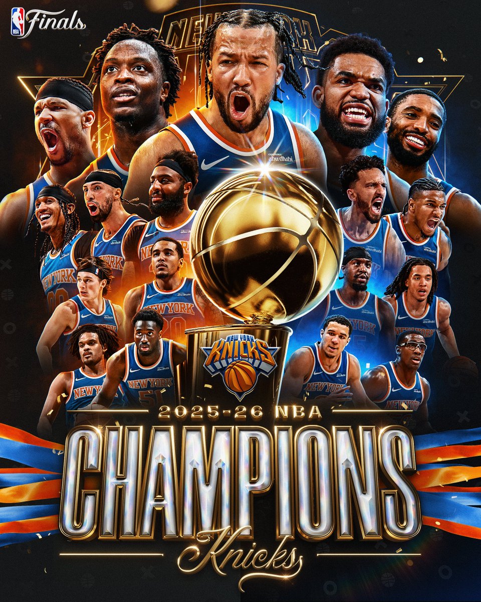 Knicks celebration