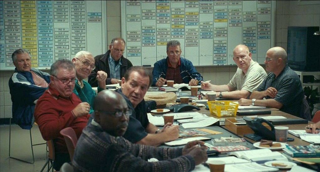 Scouts in Moneyball dismissing a prospect